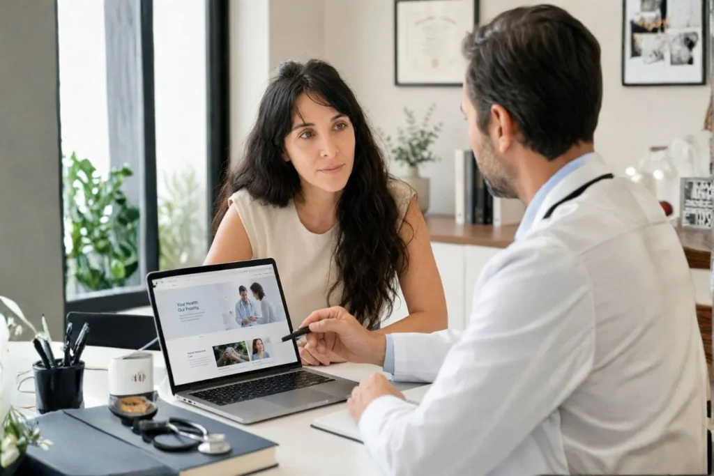 How to Choose the Right Content for a Medical Website in the Age of AI content for a medical website